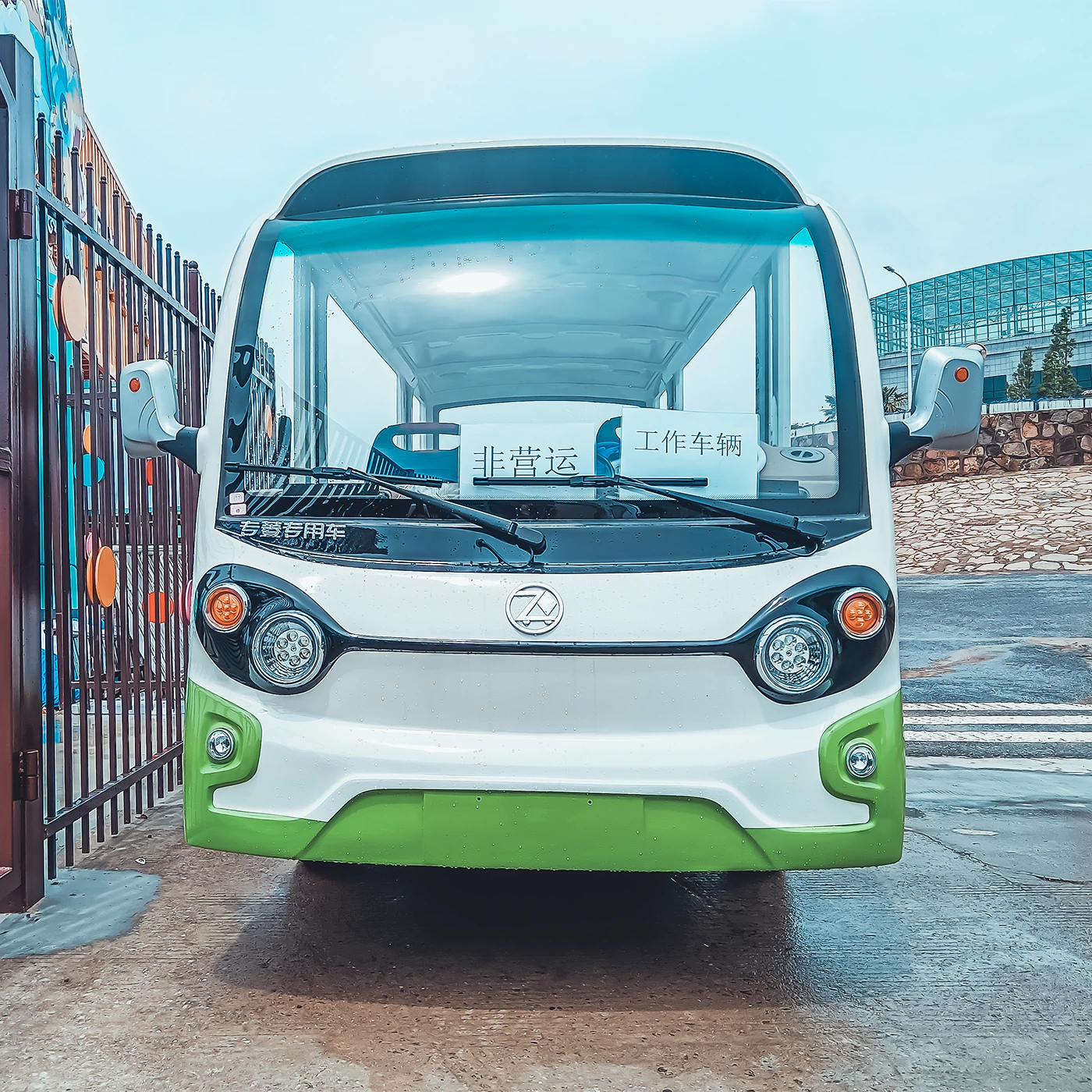 17 Seats Electric Passenger Car 15 17 Seats Electric Passenger Car - Image 2