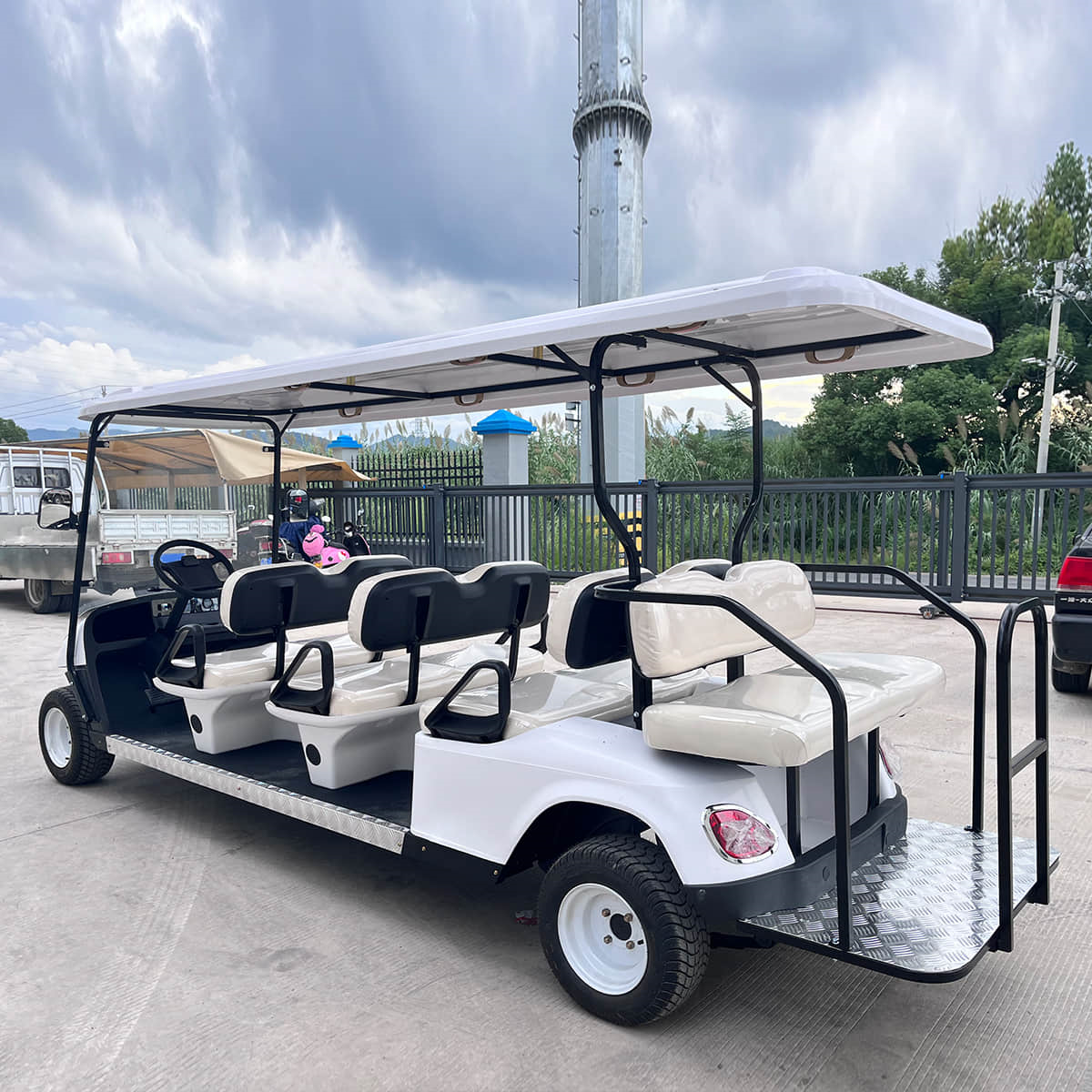 8 passenger golf cart