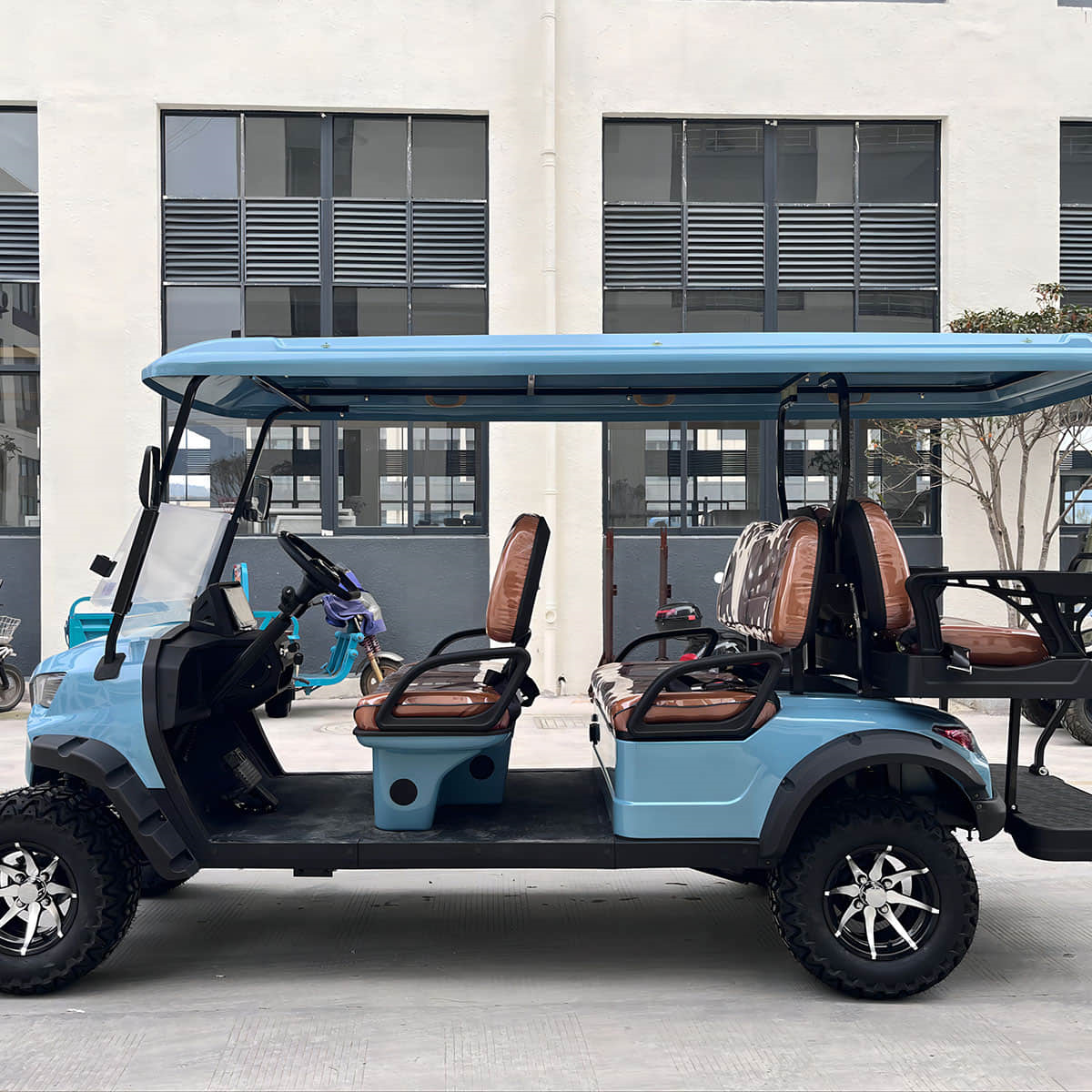4+2 seat golf cart