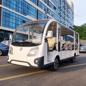 14 Seats Gasoline Sightseeing car